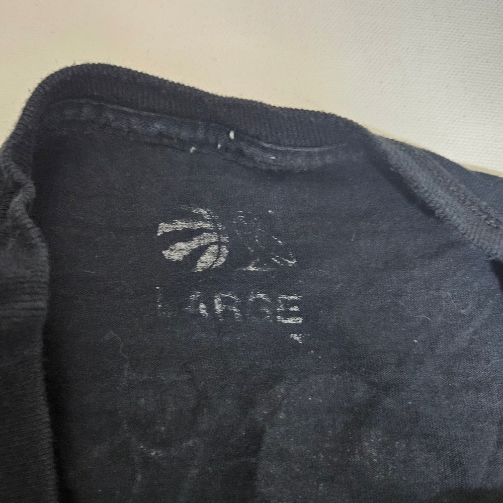 OVO Toronto Raptors Long Sleeve Shirt Mens XL Black Multi Logo Graphic Tee - Picture 4 of 6